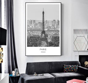 Citylife Poster - Schwarz-Weiß-Fotografien aus den Metropolen der Welt